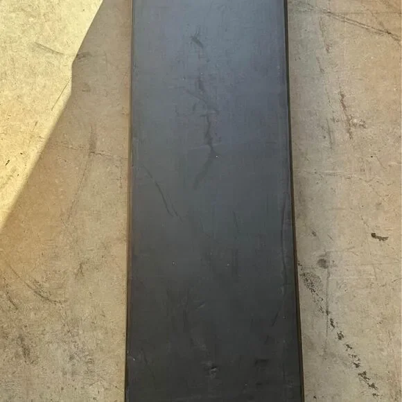 2 tier rustic wood sheves (weathered gray) - Picture 3 of 4